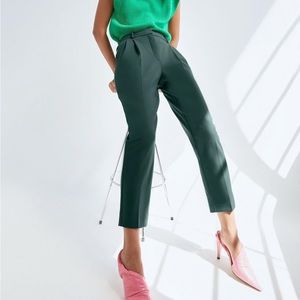 SOLD OUT Aritzia Babaton Vogue Pants in Teal Green trousers
